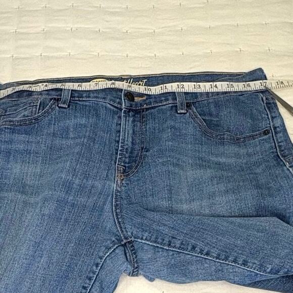 Old Navy The Sweetheart Jeans Women’s 12 Short | Light Blue Straight Leg - Picture 8 of 11